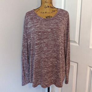 Old Navy Maroon and white sweater